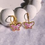 Anne's Butterfly Earrings pair display