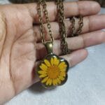Close-up of Sunny Daisy Pendant