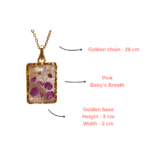 Breath Frame Pendant details