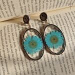Handcrafted Crystal Daisy Jhumka