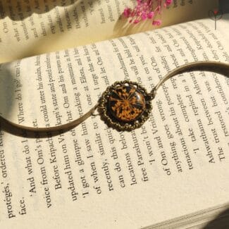 Dawnlace resin bracelet Queen Anne’s Lace