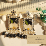 Elegant Dreamy Frame Jhumka details