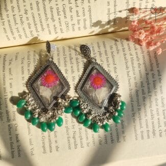 Handcrafted Florentia Resin Jhumka
