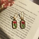 Handcrafted Forest Breath Earrings by MystikFalls