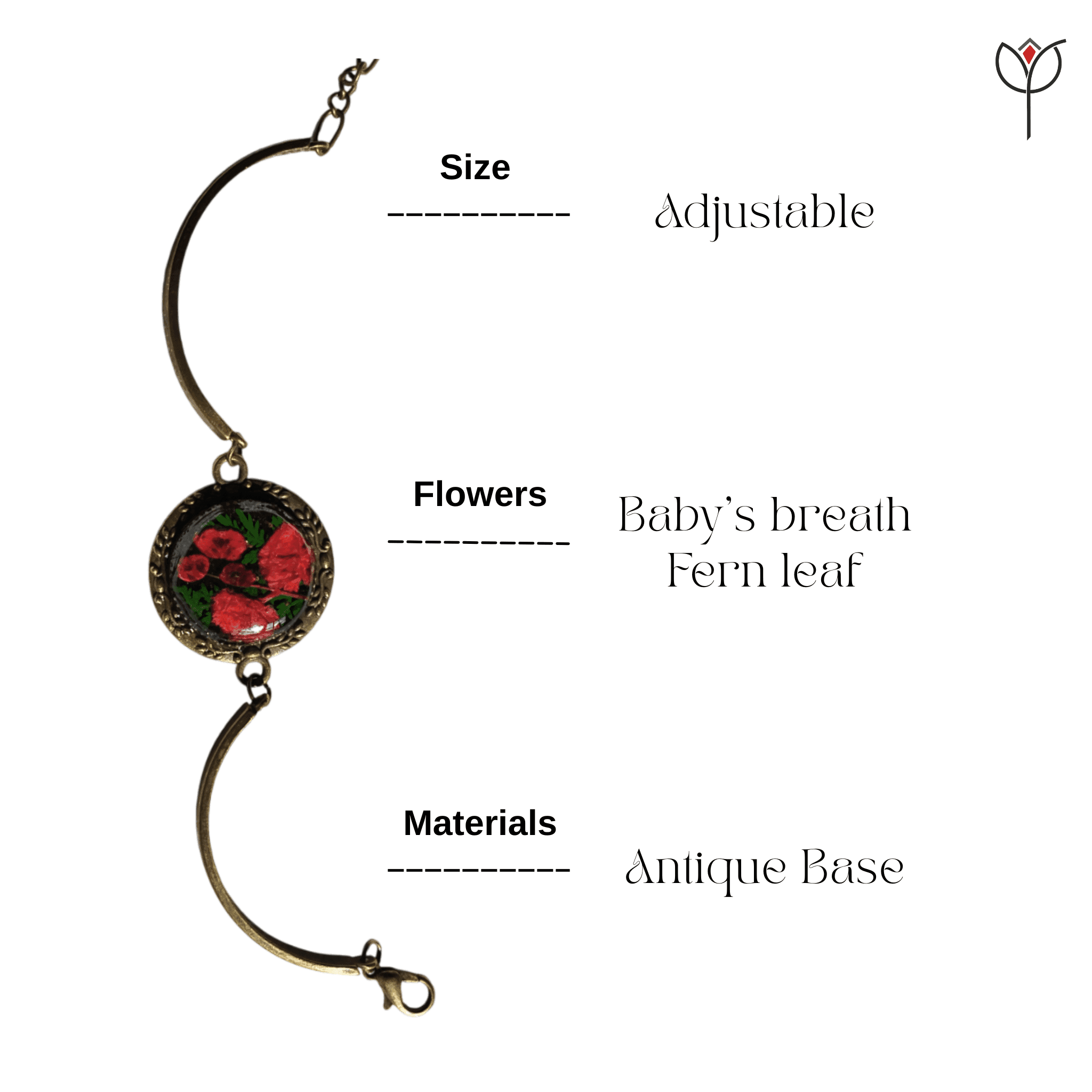 handcrafted-rose-frame-antique-bracelet-detailed Handcrafted antique rose frame bracelet detailed