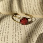 Handmade Greek Star resin bracelet