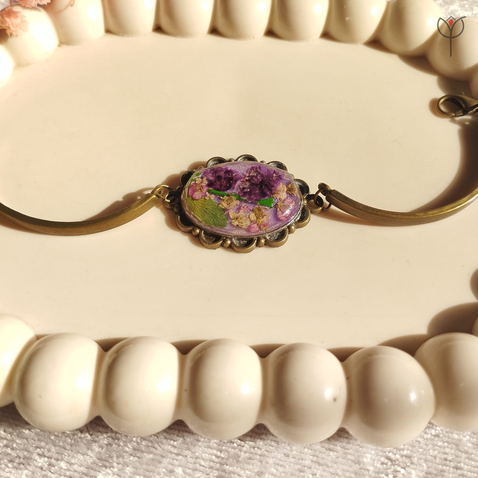 verdant-breath-botanical-resin-bracelet Verdant Breath botanical bracelet