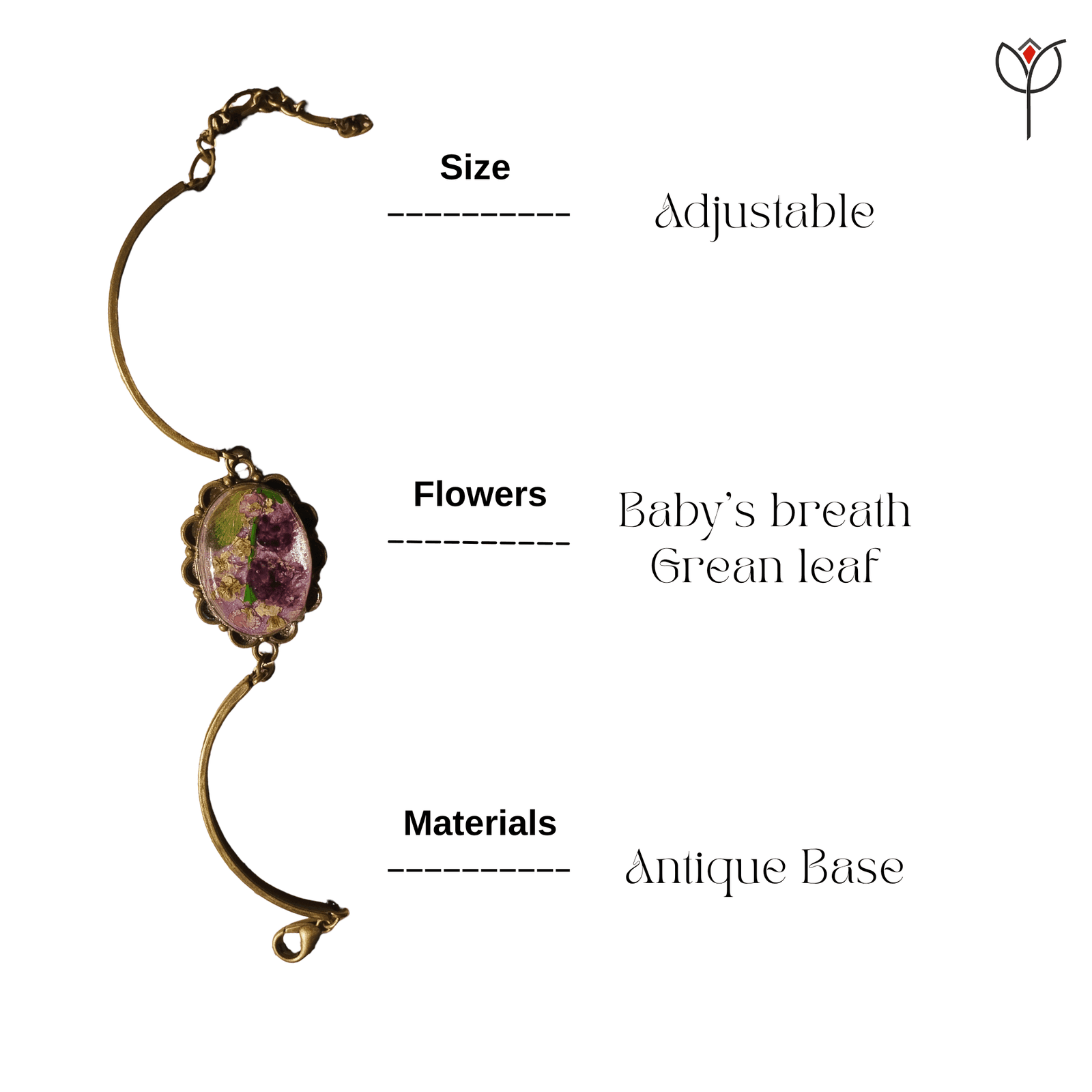 verdant-breath-real-babys-breath-detailes Verdant Breath resin bracelet with natural flowers