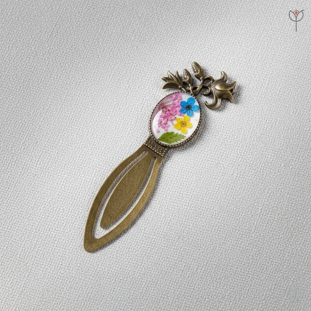 Handcrafted Mini Floral Frame Bookmark