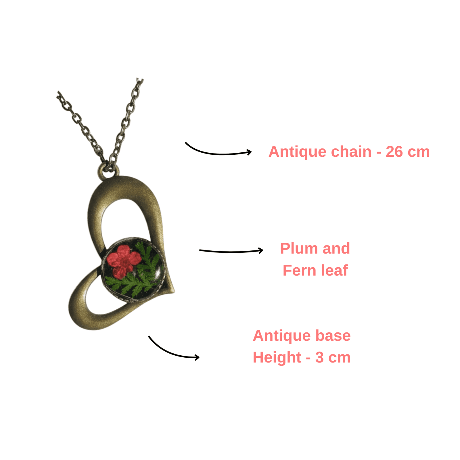 Lovegrove Resin Pendant with preserved botanicals