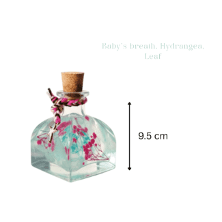 MystikFalls Whispers Of Baby’s Breath preserved glass garden