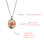 Elegant silver pendant