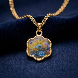 Dreamy Garden Pendant Resin jewellery