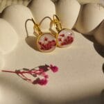 Golden base Flora Sprinkle floral earrings
