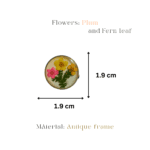 Ancient Meadow Resin Brooch by MystikFalls