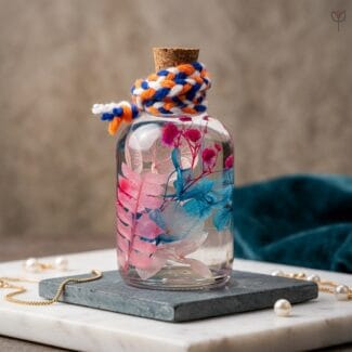 Rainbow Mist Glass Garden home decor item