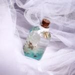 Dreamwave Glass Garden aesthetic preserved flower gift for birthday anniversary and room decor in India