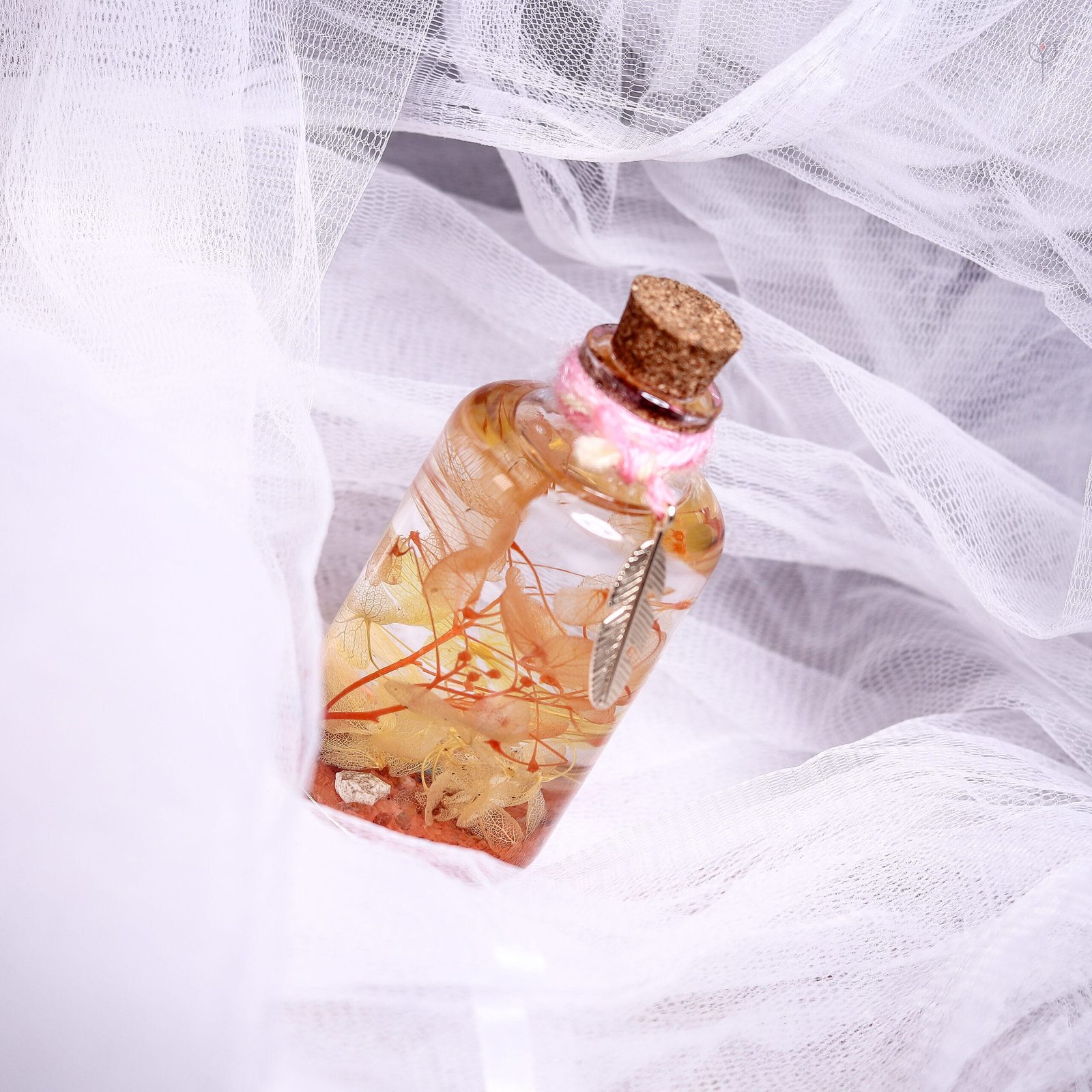 Honey Bloom Glass Garden affordable preserved flower gift for birthday return gift and home decor in India