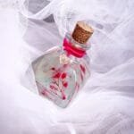 Whispers Of Baby's Breath Preserved Glass Garden 50ml handmade floral gift idea for birthday and housewarming in India